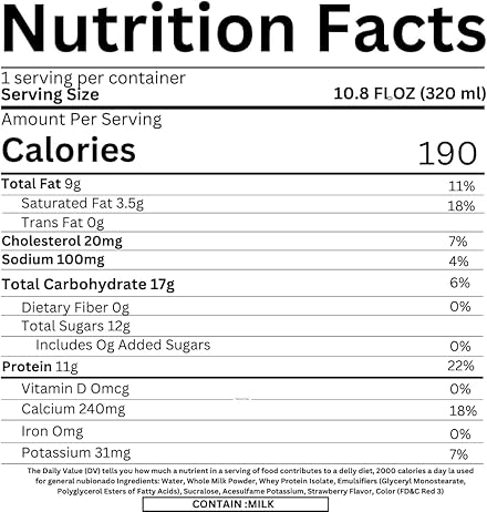 Choucoune Strawberry Shake