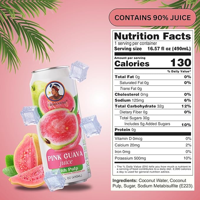 Choucoune Pink Guava Juice
