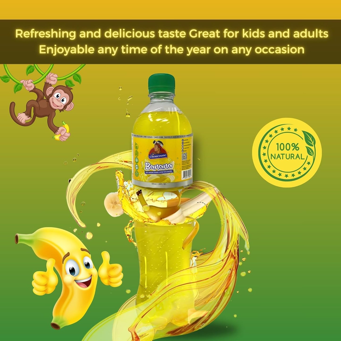 Choucoune Banana Flavor